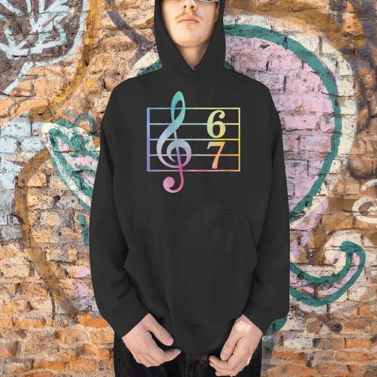 67 Music Meme Slang Six Seven Music Teacher Musician Men Hoodie, gift for family, gift for coworker