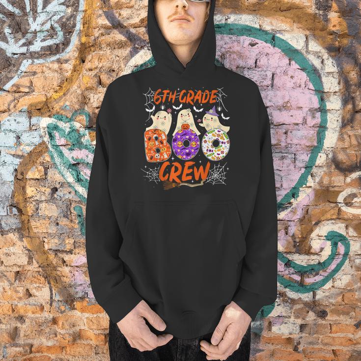 6th Grade Boo Crew Sixth Grade Halloween Teacher Kid Men Hoodie, gift for family, gift for coworker