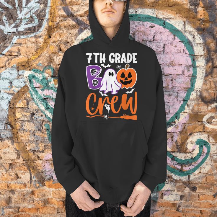 7th Grade Boo Crew Teacher Student Halloween Costume Men Hoodie, gift for family, gift for coworker