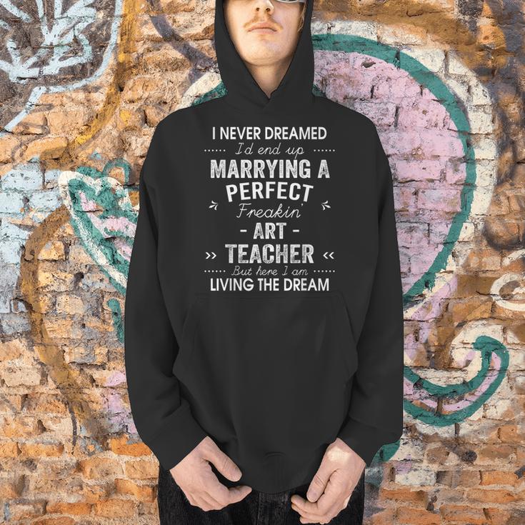Art Teacher Christmas Xmas Never Dreamed Marrying Men Hoodie, gift for family, gift for coworker