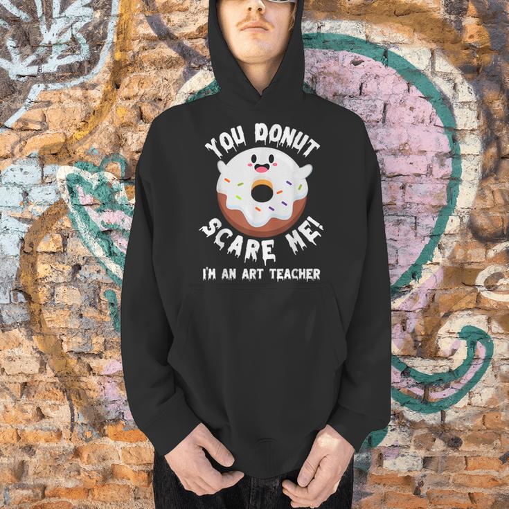 Art Teacher Halloween Donut Lover Costume Kawaii Monster Men Hoodie, gift for family, gift for coworker