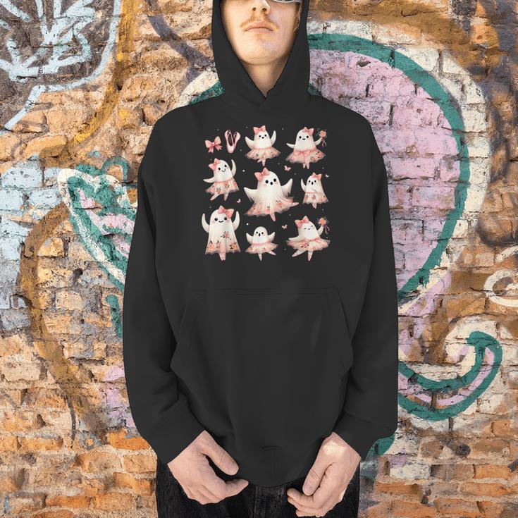 Ballet Ghost Ballet Dancer Spooky Dance Teacher Halloween Men Hoodie, gift for family, gift for coworker
