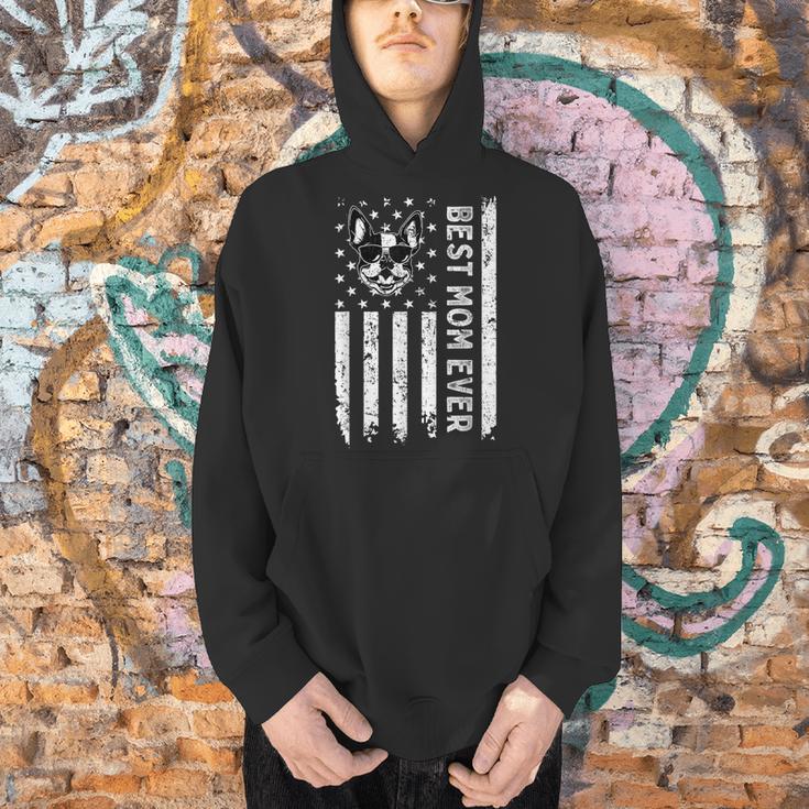 Best Boston Terrier Dog Mom Ever USA Flag For Men Women Kids Men Hoodie, Boston Terrier Mom Hoodies, gift for family, gift for coworker
