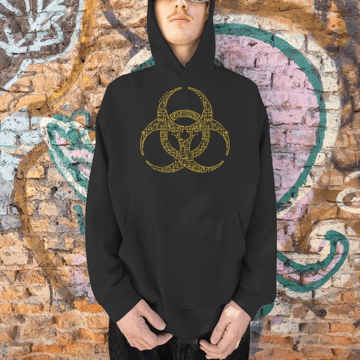 Bioengineering Biology Teacher Toxic Symbol Biohazard For Men Women Girls Kids Men Hoodie, gift for family, gift for coworker