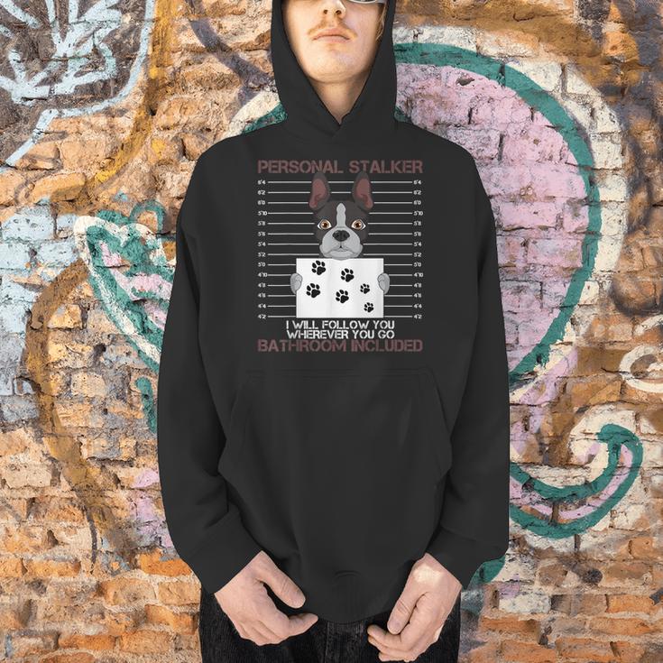 Boston Terrier American Gentleman Personal Stalker Dog Lover Men Hoodie, American Boston Terrier Hoodies, gift for family, gift for coworker