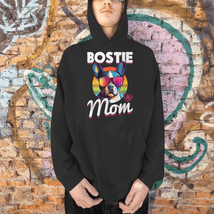 Boston Terrier Bostie Dog Breed Pet Bostie Mom Men Hoodie, Boston Terrier Mom Hoodies, gift for family, gift for coworker