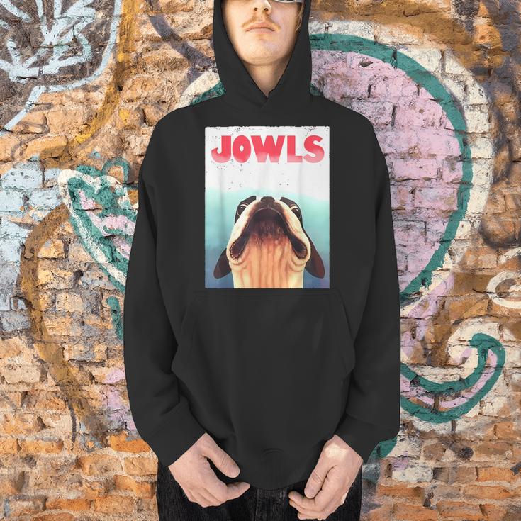 Boston Terriers Jowls Dog Mom Dog Dad Men Hoodie, gift for family, gift for coworker