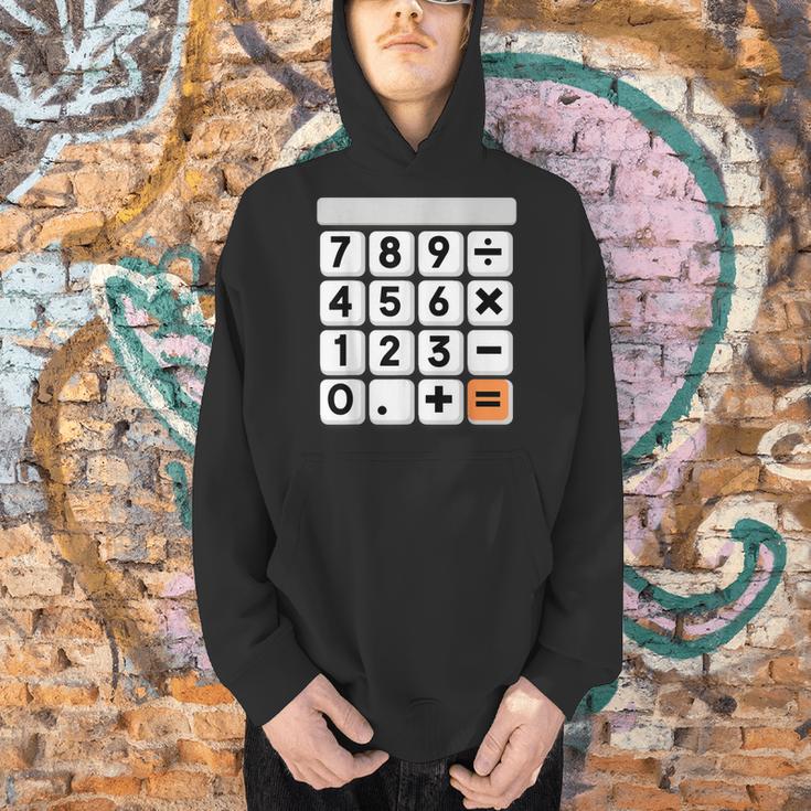 Calculator Easy Halloween Costume For Math Teacher Men Hoodie, gift for family, gift for coworker