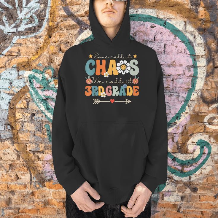 Some Call It Chaos We Call It 3rd Grade Third Grade Teachers Men Women Kids Men Hoodie, gift for family, gift for coworker