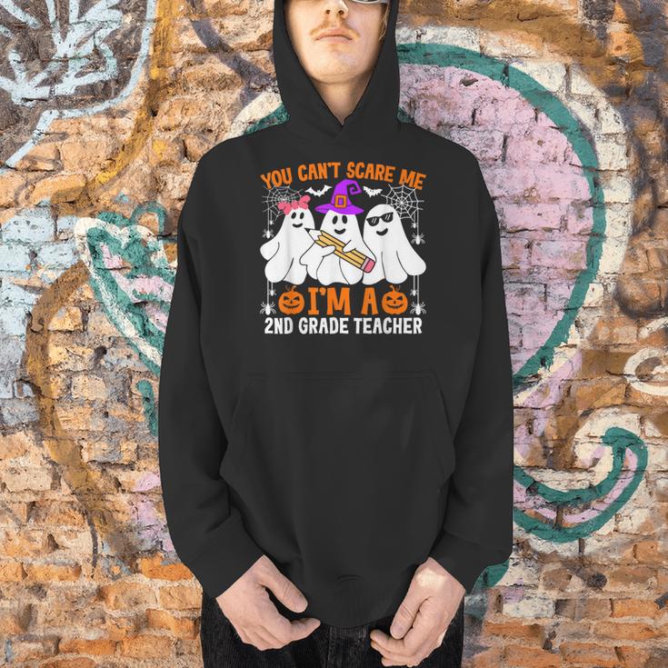 You Can't Scare Me I'm A 2nd Grade Teacher Halloween Men Hoodie, 2nd Grade Teacher Hoodies, gift for family, gift for coworker