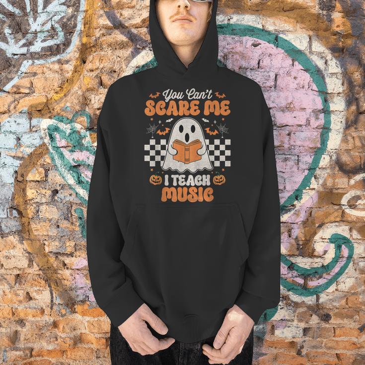 You Can't Scare Me I Teach Music Retro Teacher Halloween Men Hoodie, gift for family, gift for coworker You Can't Scare Me I Teach Music Retro Teacher Halloween Men Hoodie, gift for family, gift for coworker