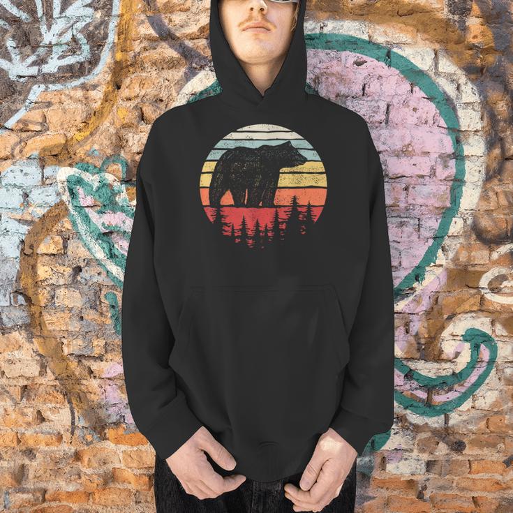 Catch Some Rays Vintage Retro Grizzly Bear Men Hoodie, gift for family, gift for coworker