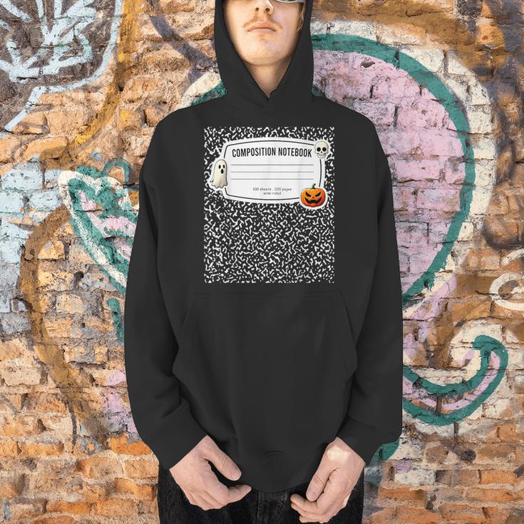 Composition Notebook Costume Adult Halloween For Teachers Men Hoodie, gift for family, gift for coworker Composition Notebook Costume Adult Halloween For Teachers Men Hoodie, gift for family, gift for coworker