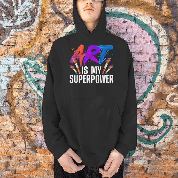 Cool Art For Men Women Art Teacher Artist Painter Superpower Men Hoodie, gift for family, gift for coworker Cool Art For Men Women Art Teacher Artist Painter Superpower Men Hoodie, gift for family, gift for coworker