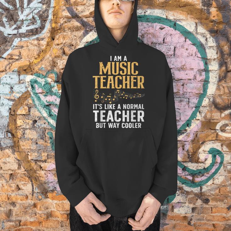 Cool Music Teacher Art For Men Women School Orchestra Coach Men Hoodie, gift for family, gift for coworker