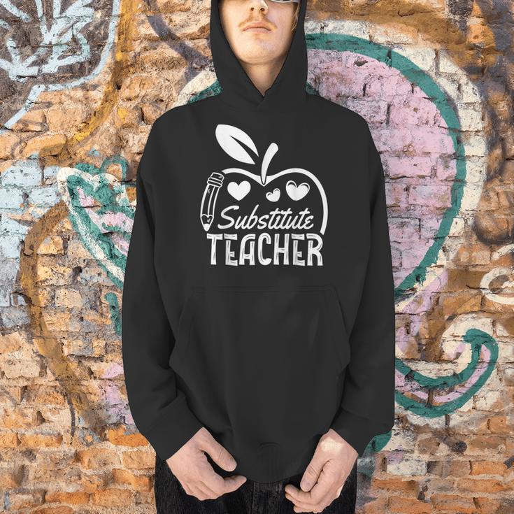 Cute Substitute Teacher Appreciation Men Women Men Hoodie, gift for family, gift for coworker