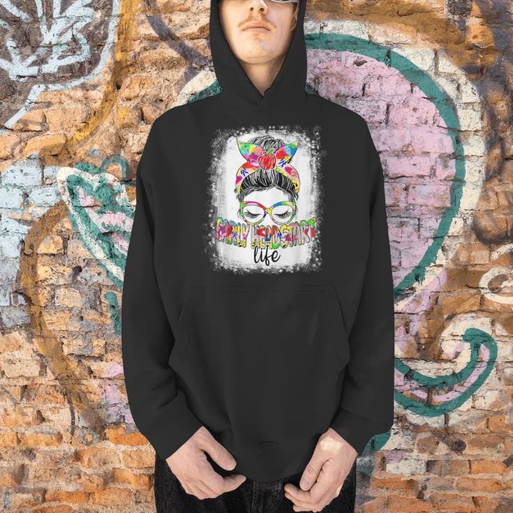 Early Head Start Life Messy Bun Back To School Teacher Women Men Hoodie, gift for family, gift for coworker Early Head Start Life Messy Bun Back To School Teacher Women Men Hoodie, gift for family, gift for coworker