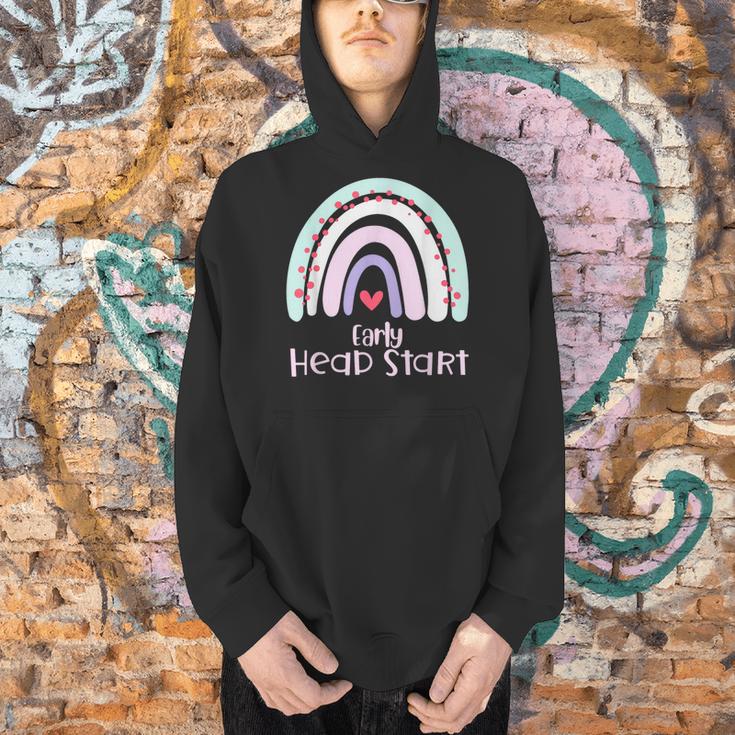 Early Headstart Cute Retro Rainbow Teachers Men Hoodie, gift for family, gift for coworker Early Headstart Cute Retro Rainbow Teachers Men Hoodie, gift for family, gift for coworker