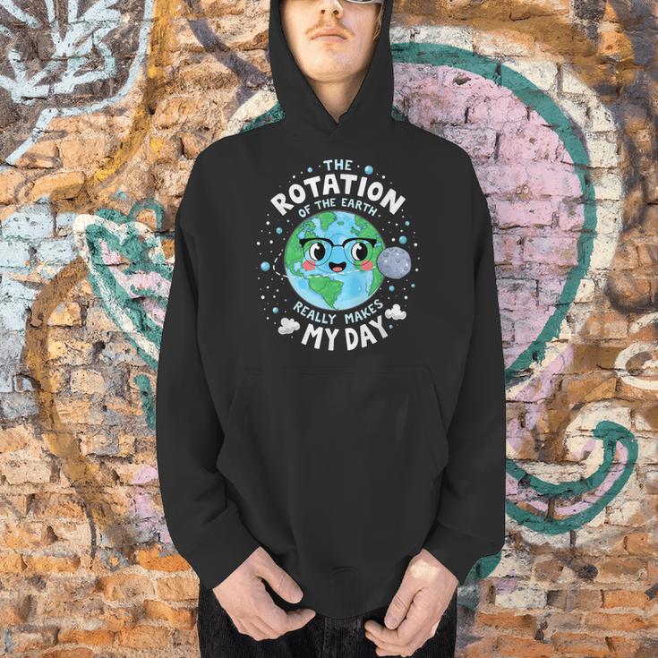 Earth Day Rotation Of The Earth Makes My Day Science Teacher Men Hoodie, Science Teacher Hoodies, gift for family, gift for coworker