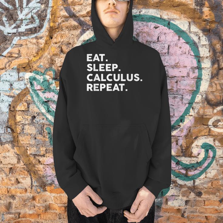 Eat Sleep Calculus Repeat Mathematics Math Teacher Men Hoodie, gift for family, gift for coworker