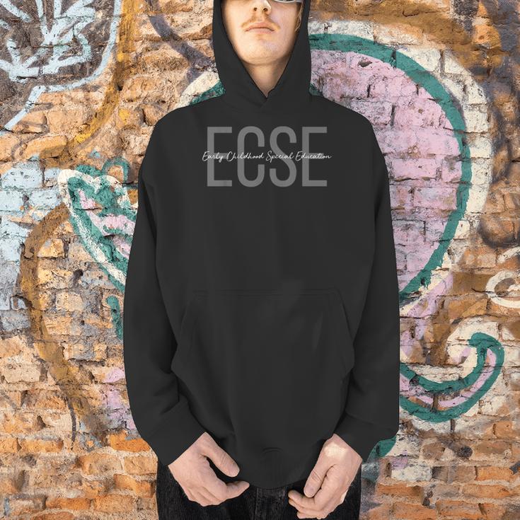 ECSE Early Childhood Teacher Special Education Men Hoodie, gift for family, gift for coworker ECSE Early Childhood Teacher Special Education Men Hoodie, gift for family, gift for coworker