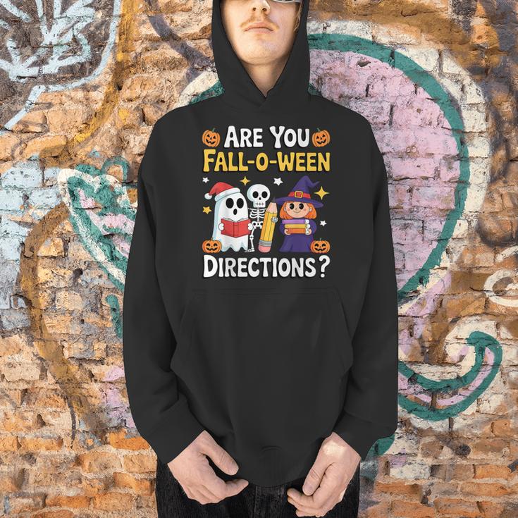 Are You Fall O Ween Directions Halloween Teacher Ghost Men Hoodie, gift for family, gift for coworker Are You Fall O Ween Directions Halloween Teacher Ghost Men Hoodie, gift for family, gift for coworker