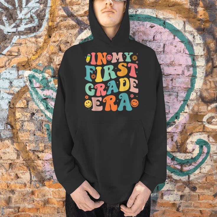 In My First Grade Era 1st Grade Teacher Back To School Men Hoodie, First Grade Teacher Hoodies, gift for family, gift for coworker