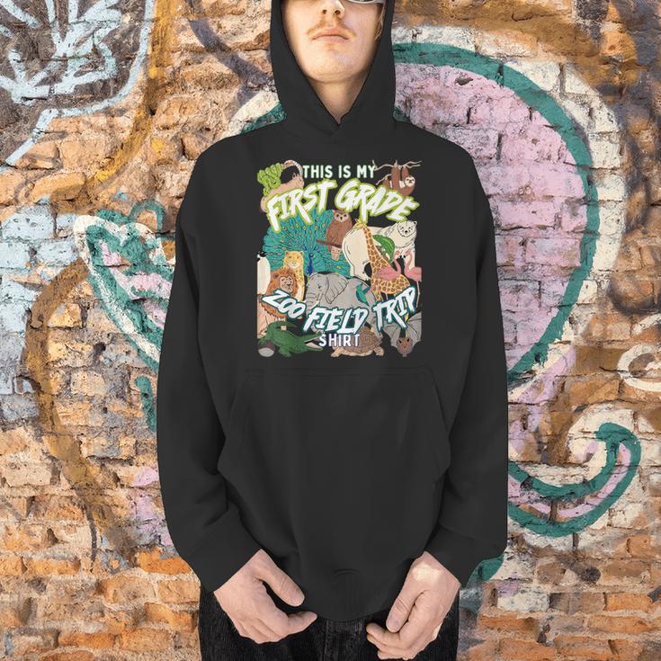 First Grade Zoo Field Trip Matching Student Teacher Class Men Hoodie, First Grade Teacher Hoodies, gift for family, gift for coworker First Grade Zoo Field Trip Matching Student Teacher Class Men Hoodie, First Grade Teacher Hoodies, gift for family, gift for coworker