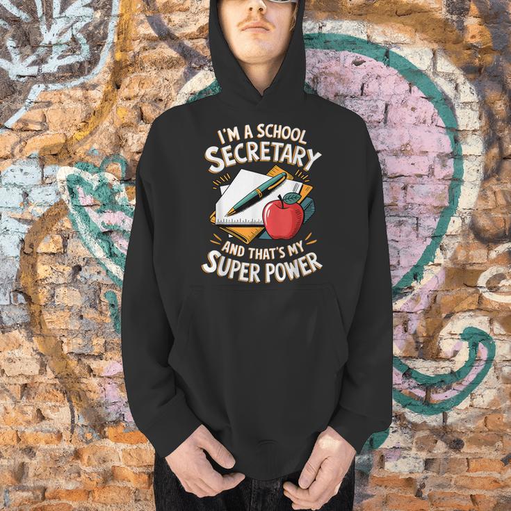 Front Office Teacher Admin Mother I'm A School Secretary Men Hoodie, gift for family, gift for coworker