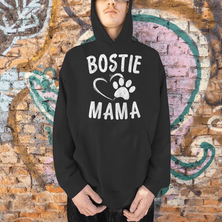 Fun Bostie Mama Dog Lover Apparel Boston Terrier Mom Men Hoodie, Boston Terrier Mom Hoodies, gift for family, gift for coworker