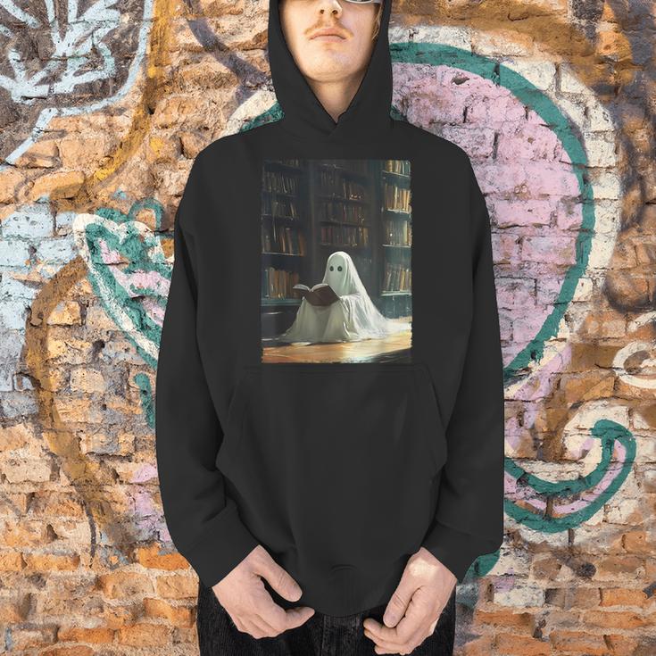 Ghost Library Halloween Book Reading Books Lover Teacher Men Hoodie, gift for family, gift for coworker Ghost Library Halloween Book Reading Books Lover Teacher Men Hoodie, gift for family, gift for coworker