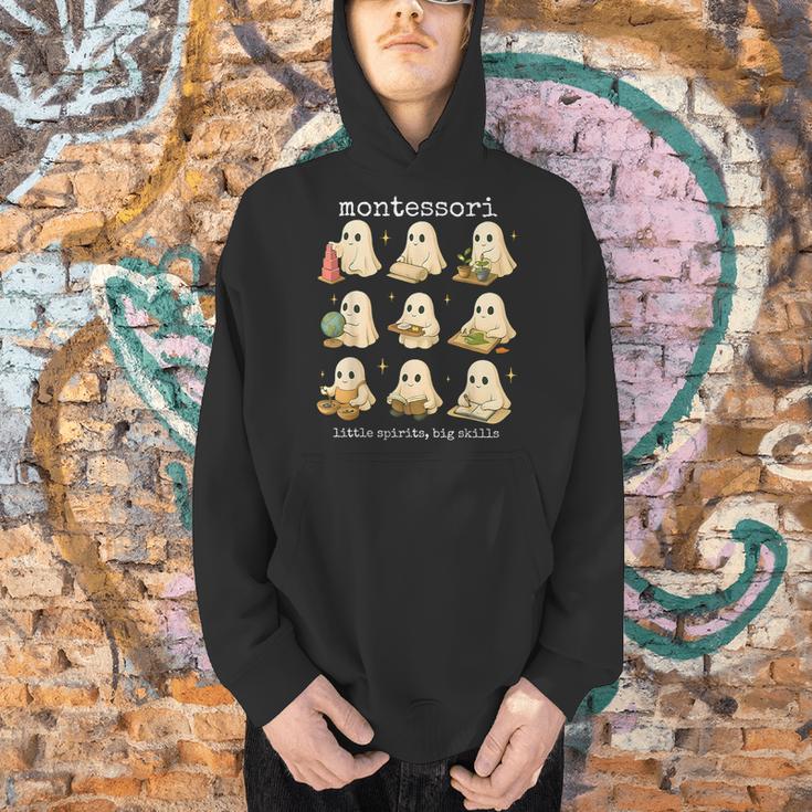 Ghosts Halloween Montessori Teacher Educator Costume Men Hoodie, gift for family, gift for coworker Ghosts Halloween Montessori Teacher Educator Costume Men Hoodie, gift for family, gift for coworker