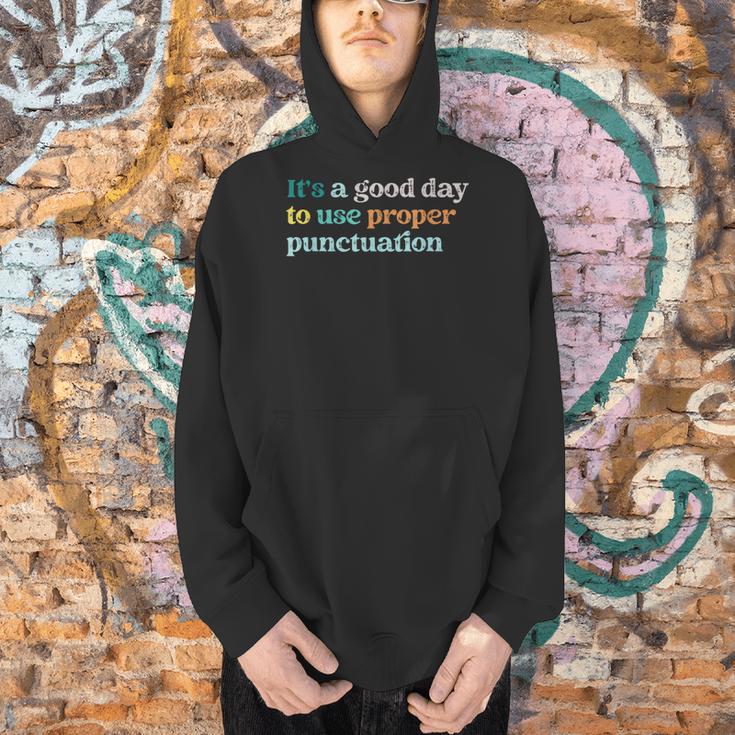 Grammar English Teacher It's a Good Day To Use Punctuation Men Hoodie, English Teacher Hoodies, gift for family, gift for coworker Grammar English Teacher It's a Good Day To Use Punctuation Men Hoodie, English Teacher Hoodies, gift for family, gift for coworker