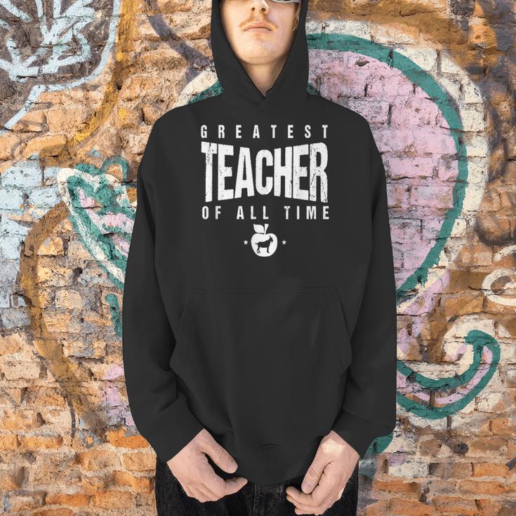 Greatest Teacher Of All Time Teachers Day 1 Teacher Goat Men Hoodie, gift for family, gift for coworker Greatest Teacher Of All Time Teachers Day 1 Teacher Goat Men Hoodie, gift for family, gift for coworker