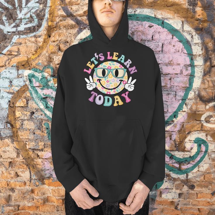 Groovy Retro Lets Learn Today Teacher Student Back To School Men Hoodie, Groovy Teacher Hoodies, gift for family, gift for coworker Groovy Retro Lets Learn Today Teacher Student Back To School Men Hoodie, Groovy Teacher Hoodies, gift for family, gift for coworker