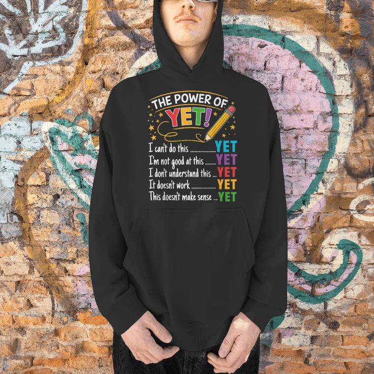 Growth Mindset Teacher Power Of Yet Inspirational Men Hoodie, gift for family, gift for coworker Growth Mindset Teacher Power Of Yet Inspirational Men Hoodie, gift for family, gift for coworker