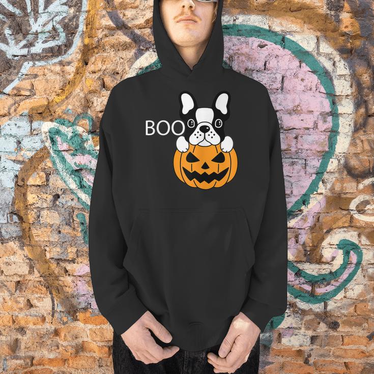 The Halloween Boston Terrier Men Hoodie, Boston Terrier Halloween Hoodies, gift for family, gift for coworker