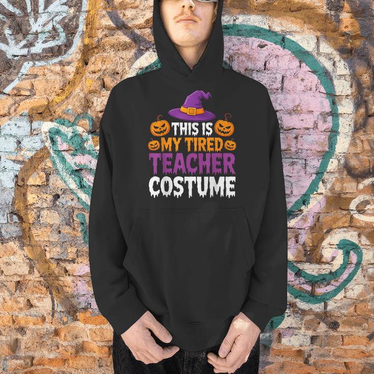 Halloween Costumes For Teachers Tired Teacher Costume Tee Men Hoodie, gift for family, gift for coworker