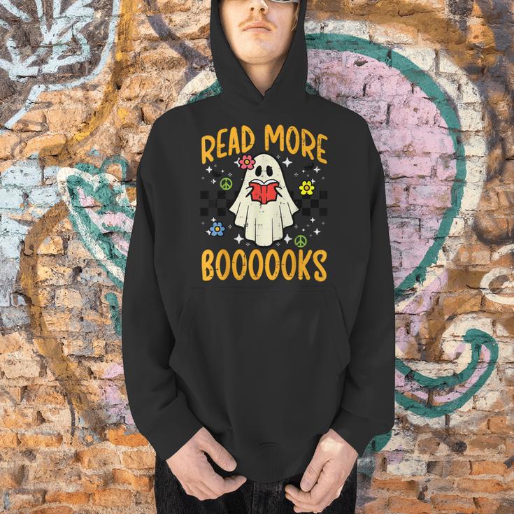 Halloween Read More Books Retro Costume Teacher Women Girls Men Hoodie, gift for family, gift for coworker
