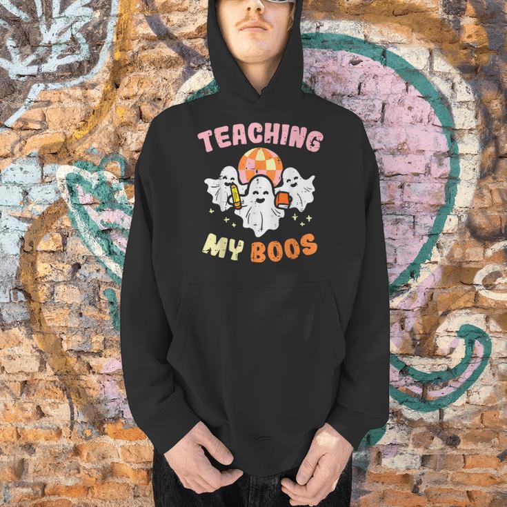 Halloween Teacher Teaching My Boos Costume Teacher Men Women Men Hoodie, gift for family, gift for coworker Halloween Teacher Teaching My Boos Costume Teacher Men Women Men Hoodie, gift for family, gift for coworker