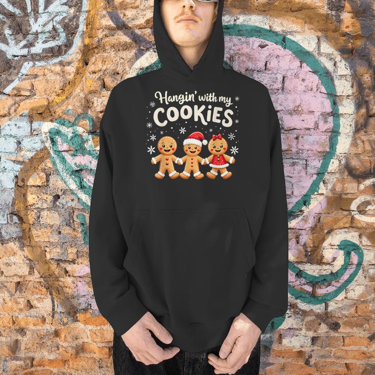 Hangin With My Cookies Gingerbread Christmas Teacher Men Hoodie, gift for family, gift for coworker Hangin With My Cookies Gingerbread Christmas Teacher Men Hoodie, gift for family, gift for coworker