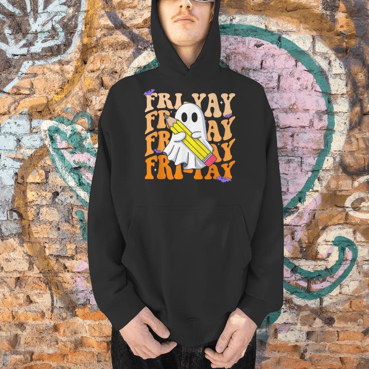 Happy Fri-Yay Friday Lovers Groovy Teacher Life Halloween Men Hoodie, Groovy Teacher Hoodies, gift for family, gift for coworker Happy Fri-Yay Friday Lovers Groovy Teacher Life Halloween Men Hoodie, Groovy Teacher Hoodies, gift for family, gift for coworker