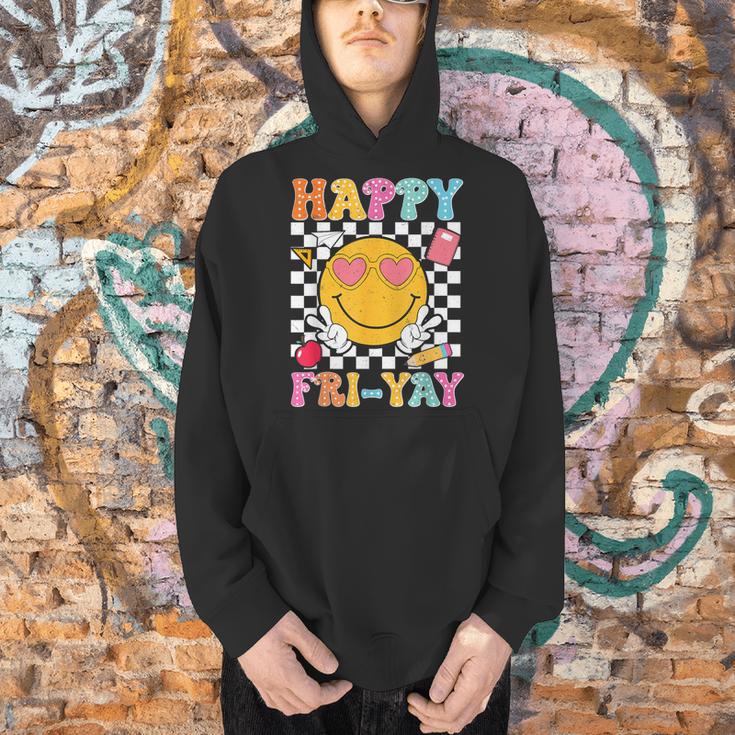 Happy Fri-Yay Groovy Teacher Friday Weekend Fri Yay Men Hoodie, Groovy Teacher Hoodies, gift for family, gift for coworker Happy Fri-Yay Groovy Teacher Friday Weekend Fri Yay Men Hoodie, Groovy Teacher Hoodies, gift for family, gift for coworker