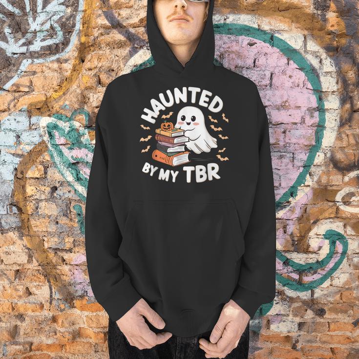 Haunted By My TBR Cute Ghost Book Reading Teacher Halloween Men Hoodie, gift for family, gift for coworker Haunted By My TBR Cute Ghost Book Reading Teacher Halloween Men Hoodie, gift for family, gift for coworker
