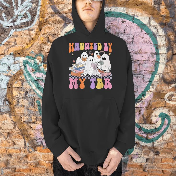 Haunted By My TBR Cute Ghosts Book Reading Teacher Halloween Men Hoodie, gift for family, gift for coworker Haunted By My TBR Cute Ghosts Book Reading Teacher Halloween Men Hoodie, gift for family, gift for coworker