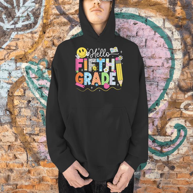 Hello Fifth Grade Team 5th Grade Back To School Teacher Kids Men Hoodie, gift for family, gift for coworker Hello Fifth Grade Team 5th Grade Back To School Teacher Kids Men Hoodie, gift for family, gift for coworker
