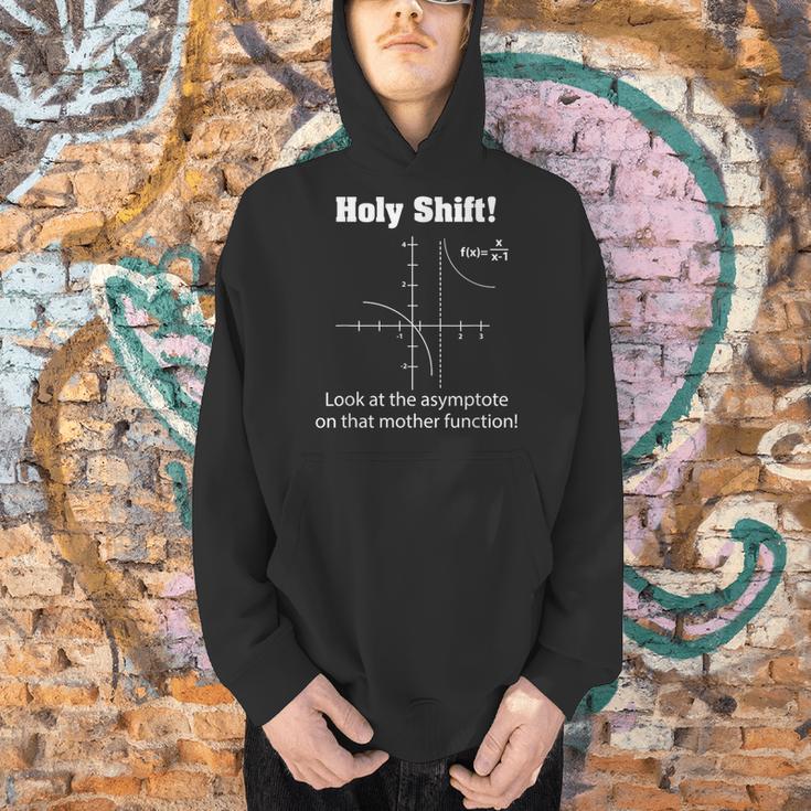 Holy Shift Look At The Asymptote Math Teacher Science Men Hoodie, Science Teacher Hoodies, gift for family, gift for coworker