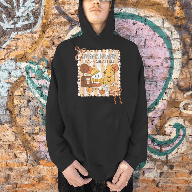 Humpty Dumpty Had A Great Fall Teacher Thanksgiving Autumn Men Hoodie, gift for family, gift for coworker