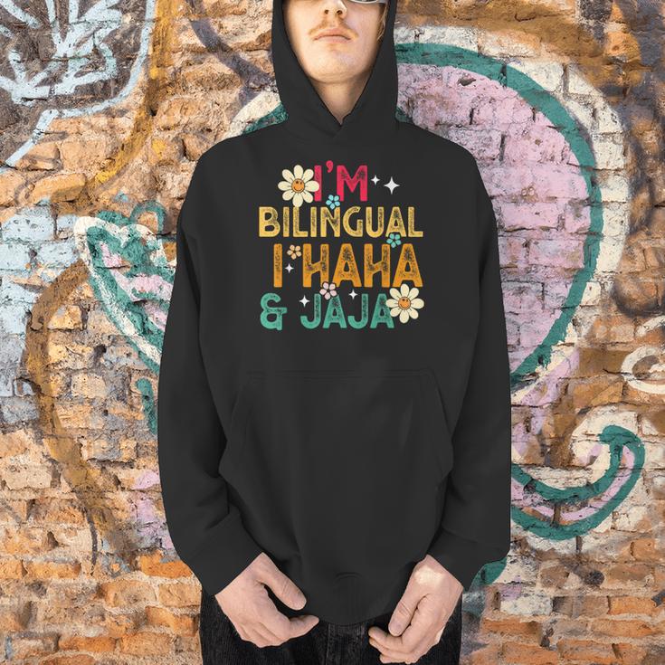 I’m Bilingual I Haha And Jaja Spanish Teacher Bilingual For Men Women Girls Kids Men Hoodie, gift for family, gift for coworker