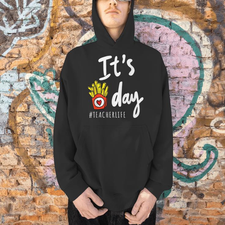 It's Fry Day Teacher Life Men Hoodie, gift for family, gift for coworker
